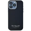 Dėklas Karl Lagerfeld hotel RSG iPhone 15 Pro juodos spalvos