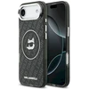 Karl Lagerfeld IML Choupette Head Logo MagSafe dėklas Apple iPhone Air juodos spalvos