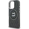 „Karl Lagerfeld IML Choupette Head Logo MagSafe“ dėklas, skirtas „iPhone 16 Pro“ – juodas