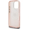 Dėklas Karl Lagerfeld IML Choupette Head Logo MagSafe Case for iPhone 16 Pro - Rožinė
