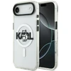 Karl Lagerfeld IML Choupette Sketch Logo MagSafe dėklas skirtas Apple iPhone Air Clear