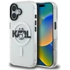 Karl Lagerfeld IML Choupette Sketch Logo MagSafe iPhone 16 dėklas – skaidrus