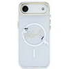 Karl Lagerfeld IML Choupettes Karl Script Logo MagSafe iPhone Air dėklas – skaidrus