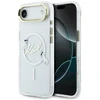 Karl Lagerfeld IML Choupettes Karl Script Logo MagSafe iPhone Air dėklas – skaidrus
