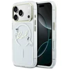 „Karl Lagerfeld IML Choupettes Karl Script Logo MagSafe“ dėklas, skirtas „iPhone 17 Pro“ – skaidrus