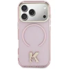 Dėklas Karl Lagerfeld IML K Head Logo MagSafe Case for iPhone 17 Pro - Rožinė