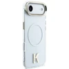 Karl Lagerfeld IML K galvos logotipo „MagSafe“ dėklas, skirtas „iPhone Air“ – skaidrus