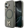 Karl Lagerfeld IML K galvos logotipo „MagSafe“ dėklas, skirtas iPhone 17 - Juodas