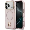 Dėklas Karl Lagerfeld IML K Head Logo MagSafe Case for iPhone 17 Pro - Rožinė