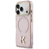 Dėklas Karl Lagerfeld IML K Head Logo MagSafe Case for iPhone 17 Pro - Rožinė