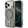 Karl Lagerfeld IML K galvos logotipo „MagSafe“ dėklas, skirtas iPhone 17 Pro Max - Juodas