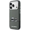 Karl Lagerfeld IML K&CH Heads Logo MagSafe dėklas skirtas Apple iPhone 17 Pro Max juodos spalvos