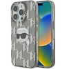 Karl Lagerfeld IML Karl Head Electroplated Apple iPhone 16 - dėklas telefonui juodos spalvos