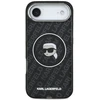 „Karl Lagerfeld IML Karl Head Logo MagSafe“ dėklas, skirtas „iPhone 17 Air“ – Juodas