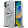„Karl Lagerfeld IML Karl Head Logo MagSafe“ dėklas, skirtas „iPhone 16“ – pilkas
