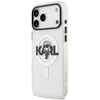Karl Lagerfeld IML Karl Sketch Logo MagSafe dėklas iPhone 17 Pro Max skaidrus