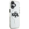 Karl Lagerfeld IML Karl Sketch Logo MagSafe dėklas Apple iPhone 17 skaidrus