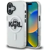 „Karl Lagerfeld IML Karl Sketch Logo MagSafe“ dėklas, skirtas „iPhone 16“ – skaidrus