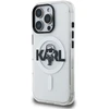 „Karl Lagerfeld IML Karl Sketch Logo MagSafe“ dėklas, skirtas „iPhone 16 Pro“ – skaidrus