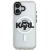 Karl Lagerfeld IML Karl Sketch Logo MagSafe dėklas Apple iPhone 17 skaidrus