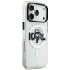 Karl Lagerfeld IML Karl Sketch Logo MagSafe dėklas Apple iPhone 17 Pro skaidrus