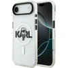 Karl Lagerfeld IML Karl Sketch Logo MagSafe dėklas Apple iPhone Air skaidrus