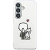 Karl Lagerfeld IML K&CH Back Logo Magnetic dėklas skirtas Apple iPhone Samsung Galaxy S26 skaidrus