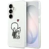 Karl Lagerfeld IML K&CH Back Logo Magnetic dėklas skirtas Apple iPhone Samsung Galaxy S26 skaidrus