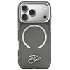 Dėklas Karl Lagerfeld IML KL Script Logo MagSafe Case for iPhone 17 Pro Max - Juodas