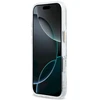 „Karl Lagerfeld IML KL Script Logo MagSafe“ dėklas, skirtas „iPhone 17“ – permatomas