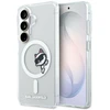 Karl Lagerfeld IML Choupette Peekaboo Logo Magnetic dėklas skirtas Apple iPhone Samsung Galaxy S26 skaidrus