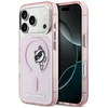 Dėklas Karl Lagerfeld IML Peekaboo MagSafe Case for iPhone 17 Pro Max - Rožinė