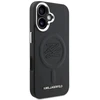 Dėklas Karl Lagerfeld Inicialų & Metalinė Logo MagSafe Danga iPhone 16 - Juoda