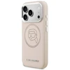 Dėklas Karl Lagerfeld K Head Point Logo MagSafe Case for iPhone 17 Pro Max - Rožinė