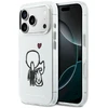 „Karl Lagerfeld Karl & Choupette Back MagSafe“ dėklas, skirtas „iPhone 17 Pro Max“ – skaidrus