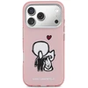 Dėklas Karl Lagerfeld Karl & Choupette Back MagSafe Case for iPhone 17 Pro Max - Rožinė