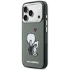 „Karl Lagerfeld Karl & Choupette Back MagSafe“ dėklas, skirtas „iPhone 17 Pro Max“ – Juodas
