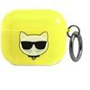 Karl Lagerfeld AIRPODS PRO KLA3UCHFY SILICONE COVER Geltonas