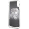 Dėklas Karl Lagerfeld KLHCI65ICGBK iPhone XsMax juoda/juodas Iconic Glitter