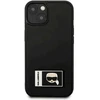 Karl Lagerfeld KLHCP13S3DKPK Apple iPhone 13 mini 5,4″ juodos spalvos kietas dėklas Ikonik Patch