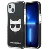 Karl Lagerfeld KLHCP13STPECK Apple iPhone 13 mini 5,4″ kietas dėklas juodos spalvos Choupette Head