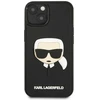 Karl Lagerfeld KLHCP14MKH3DBK Apple iPhone 14Plus / 15 Plus 6,7″ juodos spalvos kietas dėklas 3D Rubber Karl`s Head