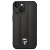 Karl Lagerfeld KLHCP14SPSQPK Apple iPhone 14/ 15 / 13 6,1″ kietas dėklas juodos spalvos Puffy Ikonik Pin
