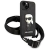 Karl Lagerfeld NFT Monogram Ikonik Patch - dėklas skirtas Apple iPhone 14 Juodas