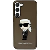 Karl Lagerfeld KLHCS23MHNIKTCK S23+ S916 juodos spalvos kietas dėklas Ikonik Karl Lagerfeld
