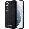 Samsung Galaxy S24 Plus Karl Lagerfeld dėklas Saffiano Mono Metal Logo (KLHCS24MSAKLHPK) juodos spalvos