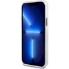 Karl Lagerfeld KLHMP12MHLSCHH Apple iPhone 12 / 12 Pro 6.1″ baltos spalvos kietas dėklas IML Metal Choupette Head
