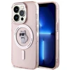 Karl Lagerfeld KLHMP14LHFCCNOP Apple iPhone 14 Pro 6.1″ rožinės spalvos kietas dėklas IML Choupette MagSafe