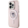Karl Lagerfeld KLHMP14LHFCCNOP Apple iPhone 14 Pro 6.1″ rožinės spalvos kietas dėklas IML Choupette MagSafe