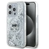 Karl Lagerfeld Liquid Glitter Karl Head MagSafe Apple iPhone 15 Pro - dėklas telefonui skaidrus